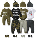 Preemie Newborn Baby Boy Clothes Infant Clothing Romper Pant Outfits Set Layette Essentials 19 Pieces 0 3 6 12 Months
