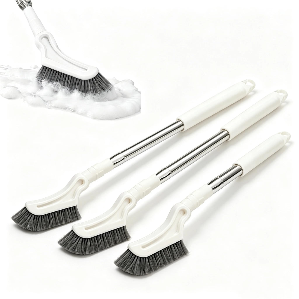 Multifunctional Extendable Long Handle Floor Scrub Brush Set