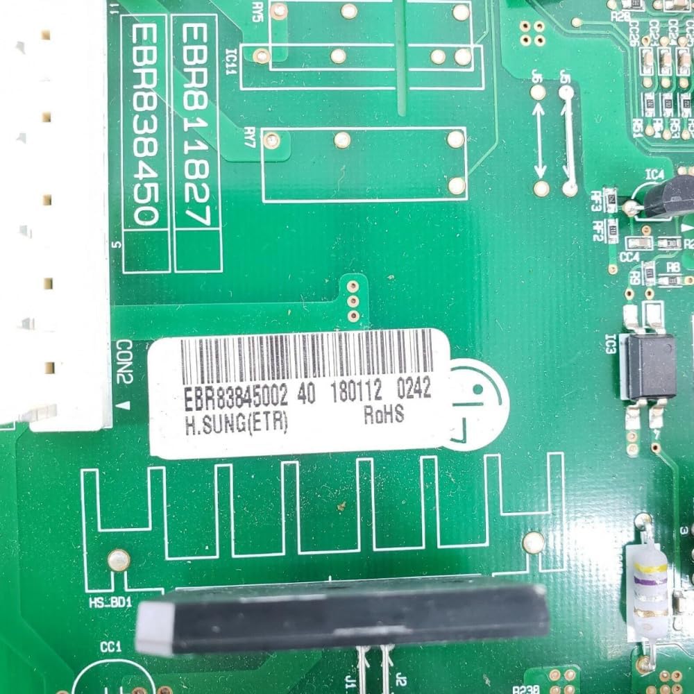 EBR83845002 Refrigerator Control Board Compatible with LG LFXS28968D, LFXS28968M, LFXS28968S
