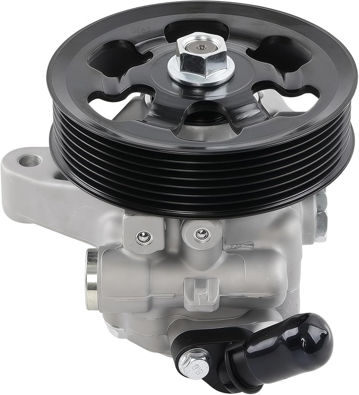 Power Steering Pump with Pulley Compatible with Honda CRV 2005-2011, Accord 2006-2007, Element 2006-2011 & Acura RDX 2007-2012, TSX 2006-2008, RSX 2002-2006 | 2.0L 2.3L 2.4L, Replace 21-5419