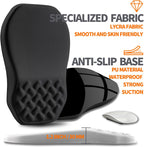 Ergonomic Slope Mouse Pad Wrist Support, Wrist Rest Mousepad for Carpal Tunnel Pain Relief with Massage Bulge and