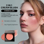 Blush, Multi-Purpose Cream Blush for Cheeks & Lips, Chumei