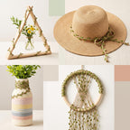 33Ft Green Leaf Jute Twine, Decorative Vine Rope for Wedding Gift