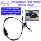 Transmission Shift Shifter Control Cable 52110007AA Replacement, Gear Shift Cable Compatible with Dodge Dakota 1997-2000 and Durango 1998-2000, Automatic Transmission Gear Selector Cable