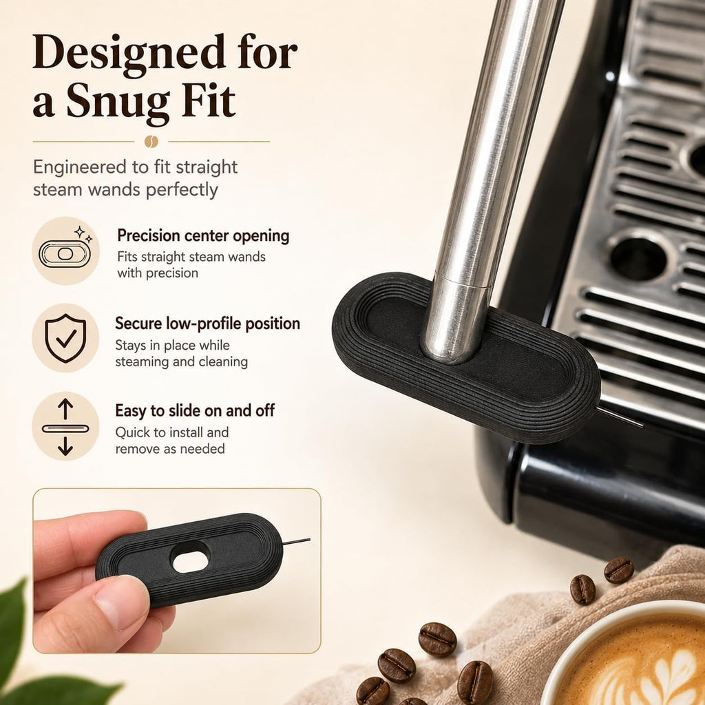 Steam Wand Cleaning Tool 2-Pack Compatible with breville (Black)