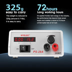 Adjustable DC Power Supply, Continuously Adjustable 1.5V-15V Max 2A, Regulated Variable Bench Power Supply with LED Display, Alligator Leads Including