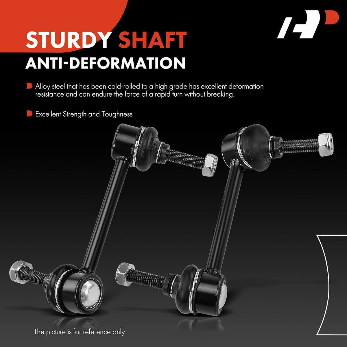 A-Premium Rear Sway Bar Link Stabilizer Bar Link, Compatible with Ford