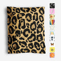 10x13 Poly Mailers, Leopard Print Shipping Bags, 100 Pack