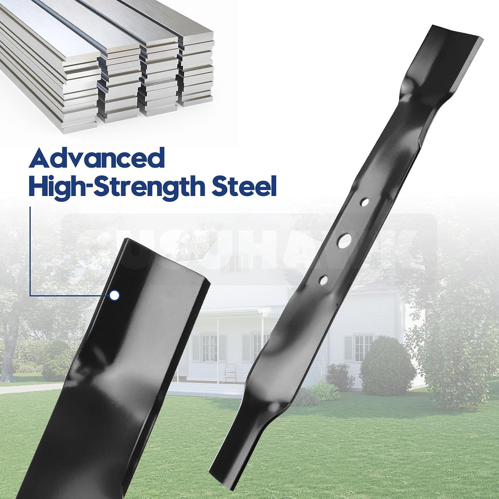 2 Pack GX20249 Mower Blades for John Deere L110 L111 L118 42" Deck
