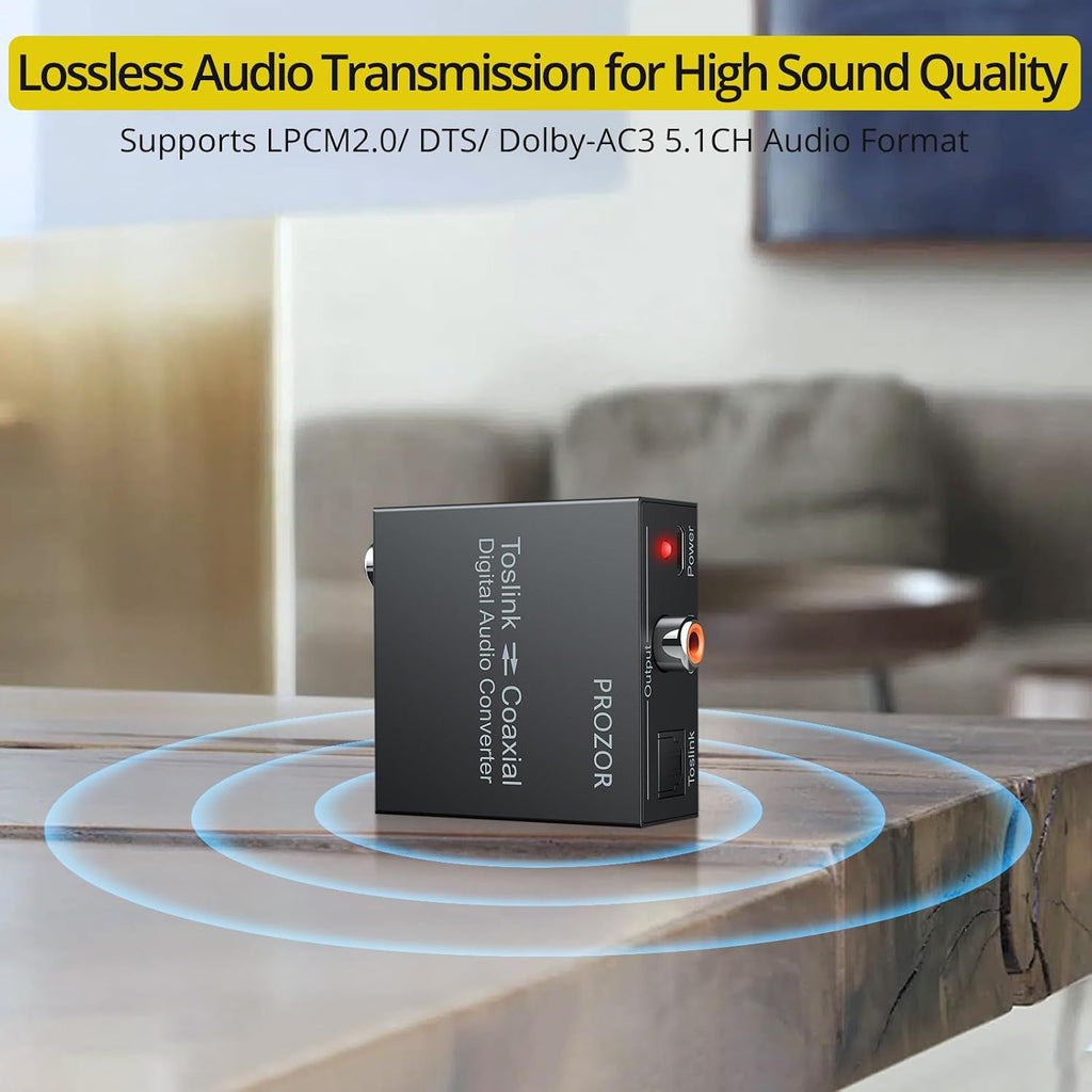 192K Bi-derectional Coaxial Optical Converter, Optical SPDIF Toslink to Coaxial, Coaxial to Optical SPDIF Toslink
