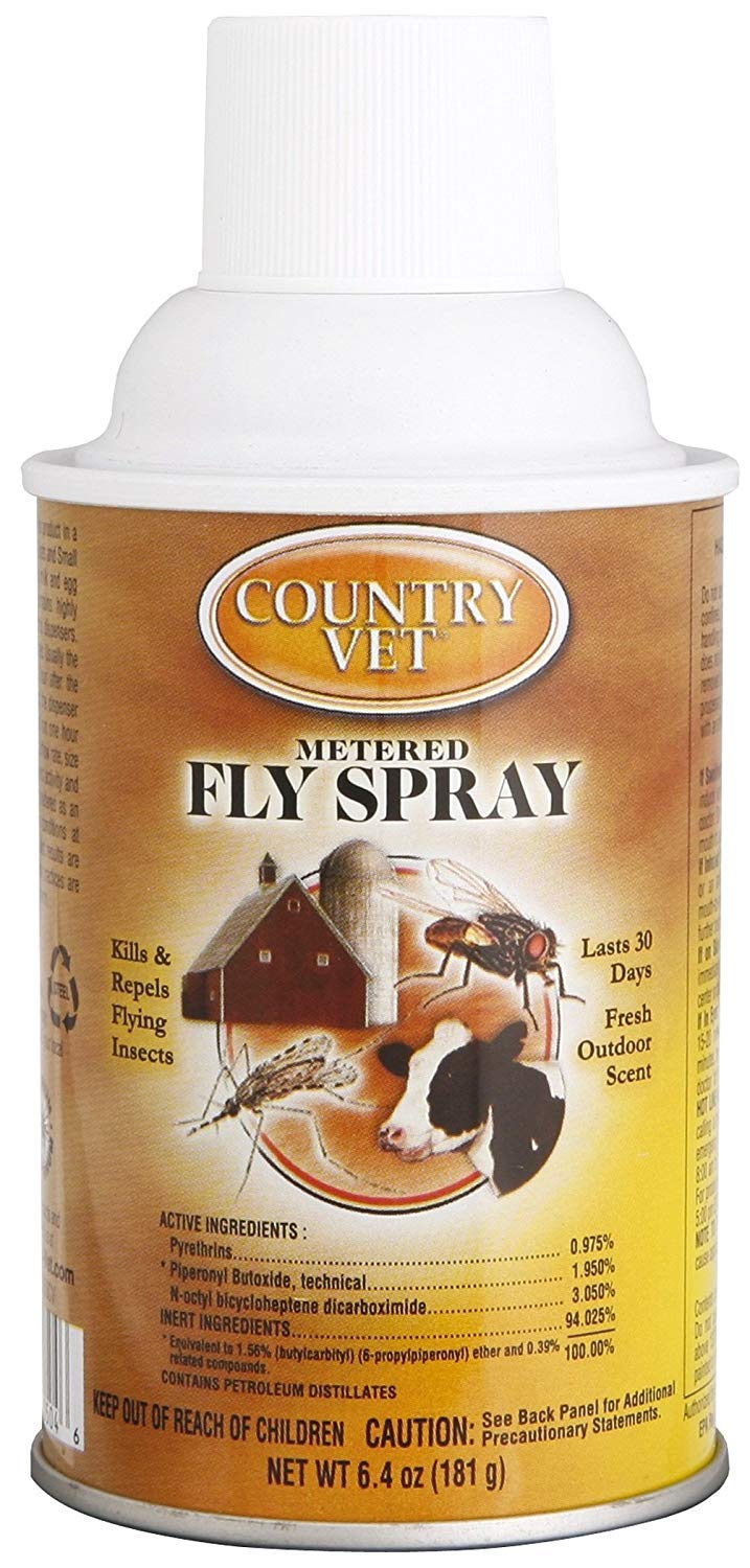 Pack of 3 Metered Fly Spray 6.4 Ounce Cans