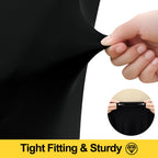 Spandex Elastic Fitted Table Cloth Skirt for 8FT Rectangle Table
