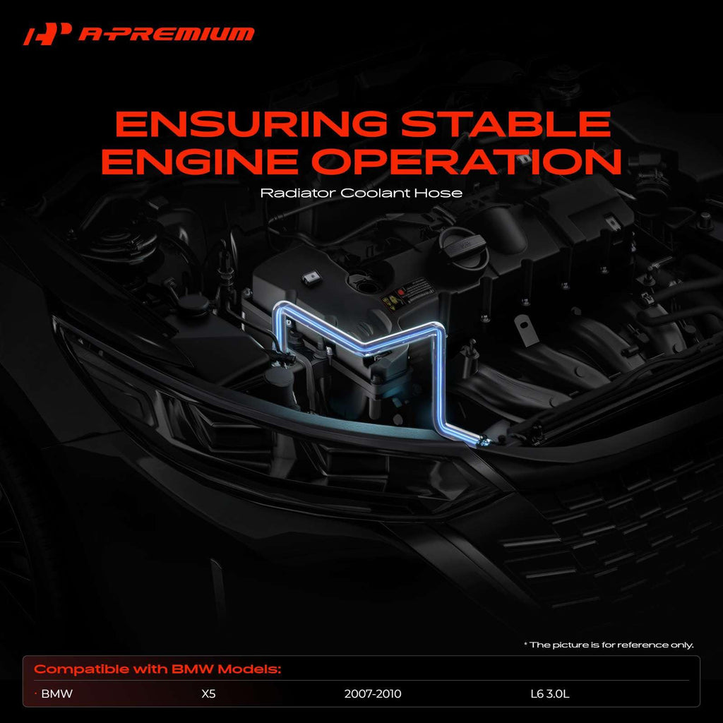 A-Premium Lower Engine Radiator Coolant Hose Compatible with BMW