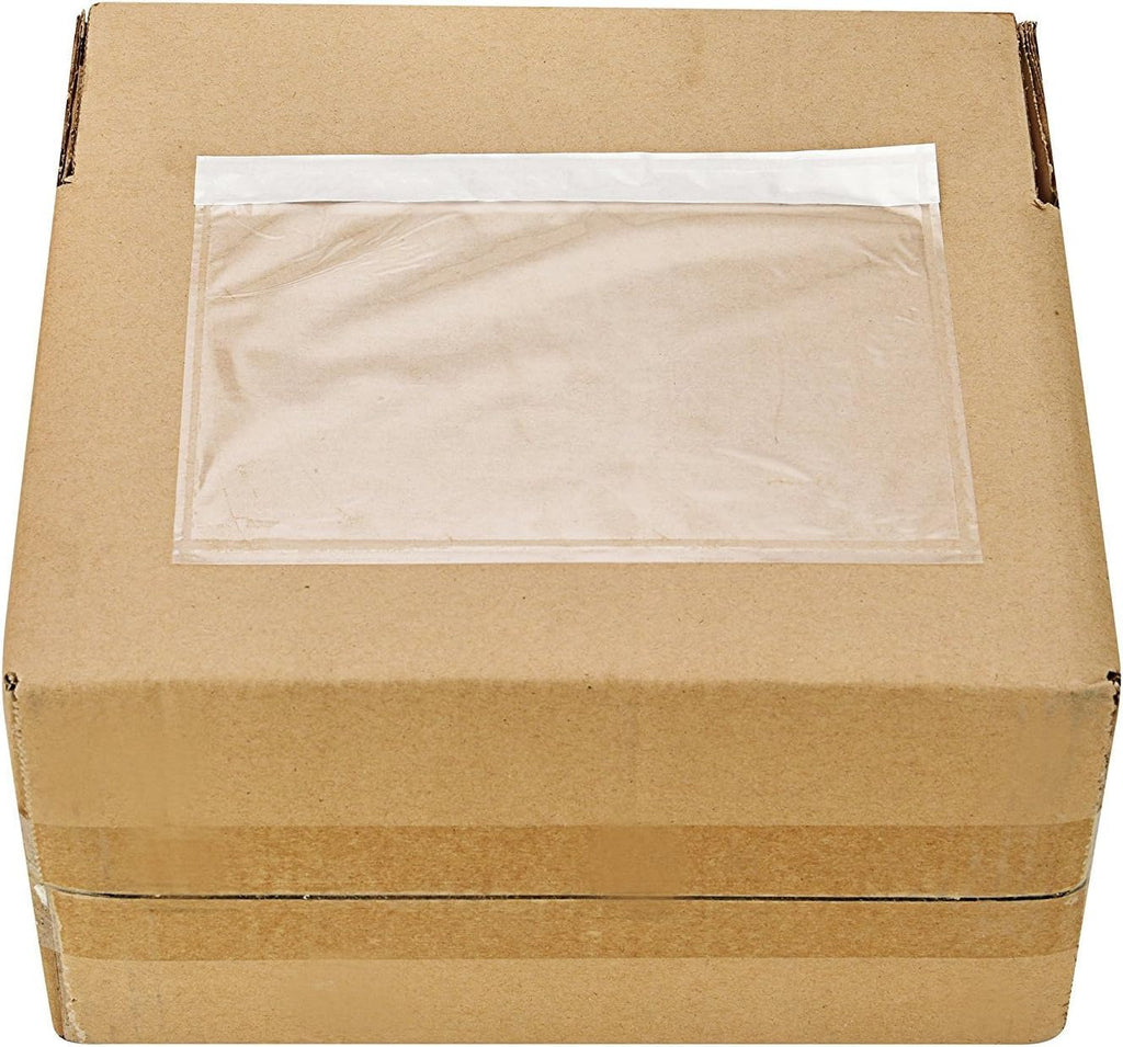 Adhesive Top Loading Packing List 7.5" x 5.5" Shipping Label Envelopes Pouches - 800pcs