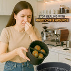 Automatic Coffee Grounds Dryer, Hands-Free, For Espresso, Drip & More