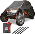 420D UTV Cover 2 Seater Heavy Duty Compatible with Polaris RZR General, Can Am Maverick, Talon, Teryx4, CFMOTO ZForce