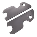 maXpeedingrods Quick Attach Bucket Ears KX057-2 pcs Attachment with/Without Base Compatible with Kubota U55 KX191