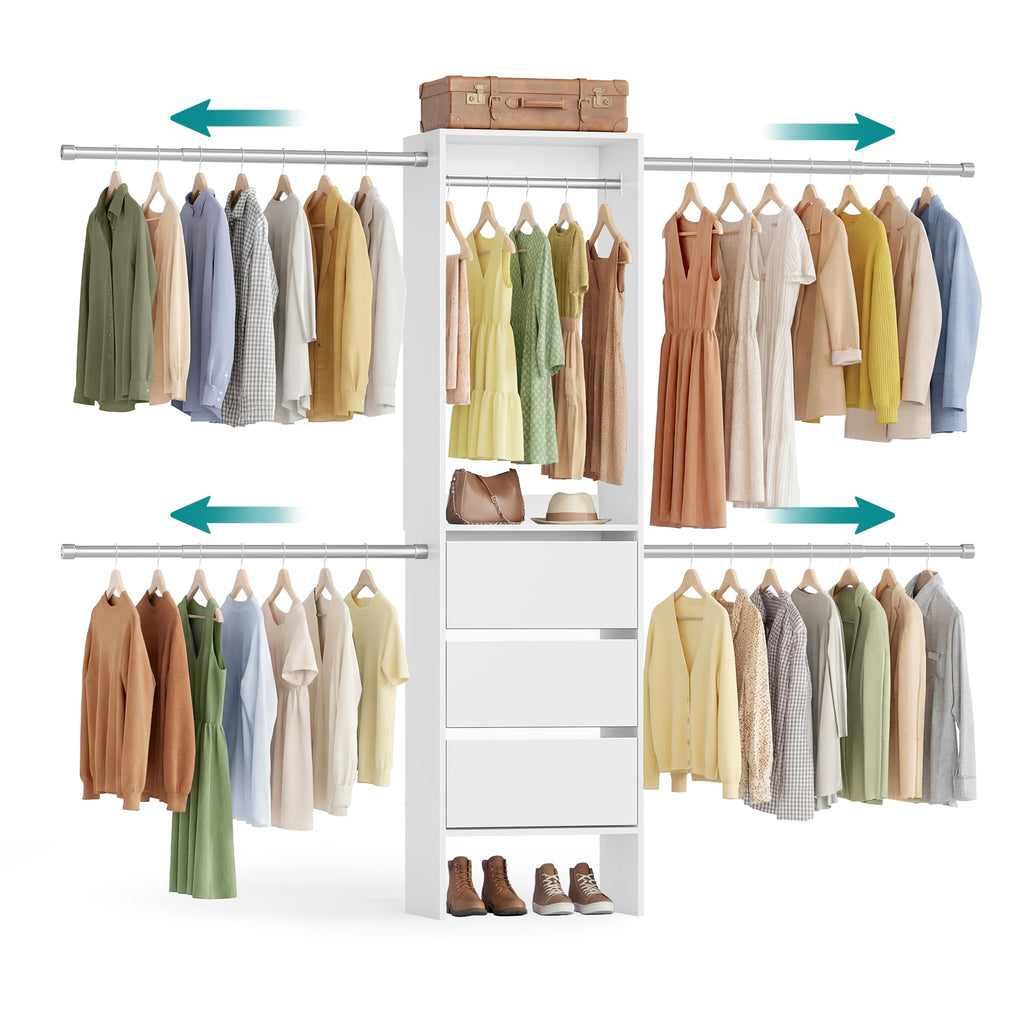 Closet System, Customizable Walk-In Closet Organizer System