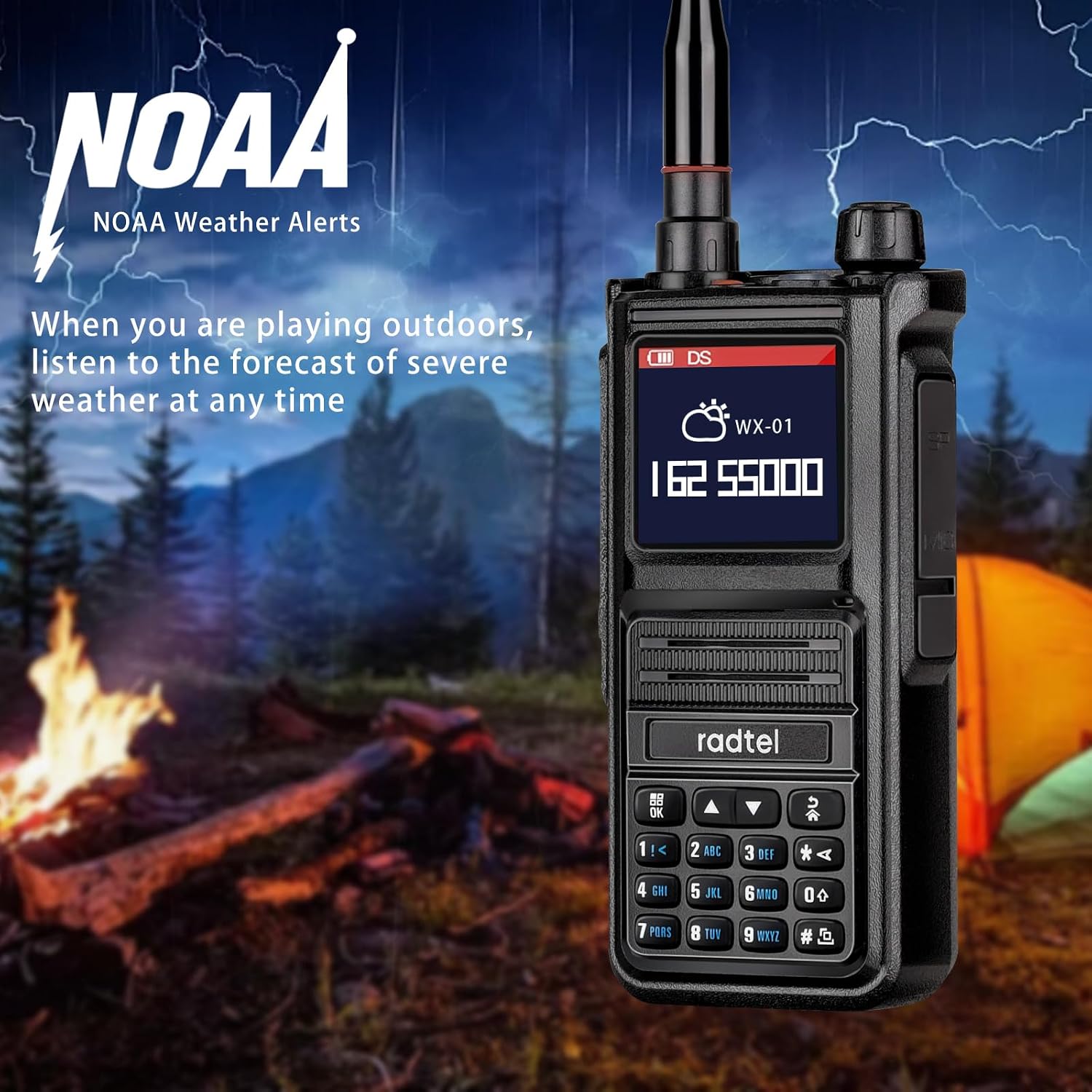 RT-470X Multi-Band Ham Radio 256CH Aviation Air Band Radio NOAA Marine Walkie Talkies Long Range Handheld Transceiver