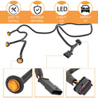 Pre-Runner LED Grille Light Kit for Jeep Wrangler JL JLU & Gladiator JT