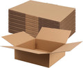 Brown 12x12x4 Shipping Boxes Set of 15, Corrugated Cardboard Box for Mailing, Packaging Small Business, Kraft Mailer