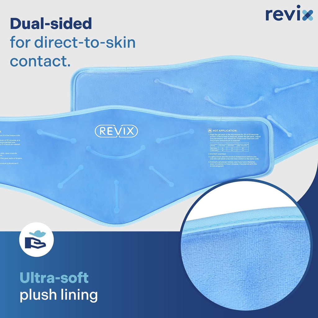 Neck Ice Pack Wrap – Reusable Hot Cold Gel Pack for Neck and Shoulder