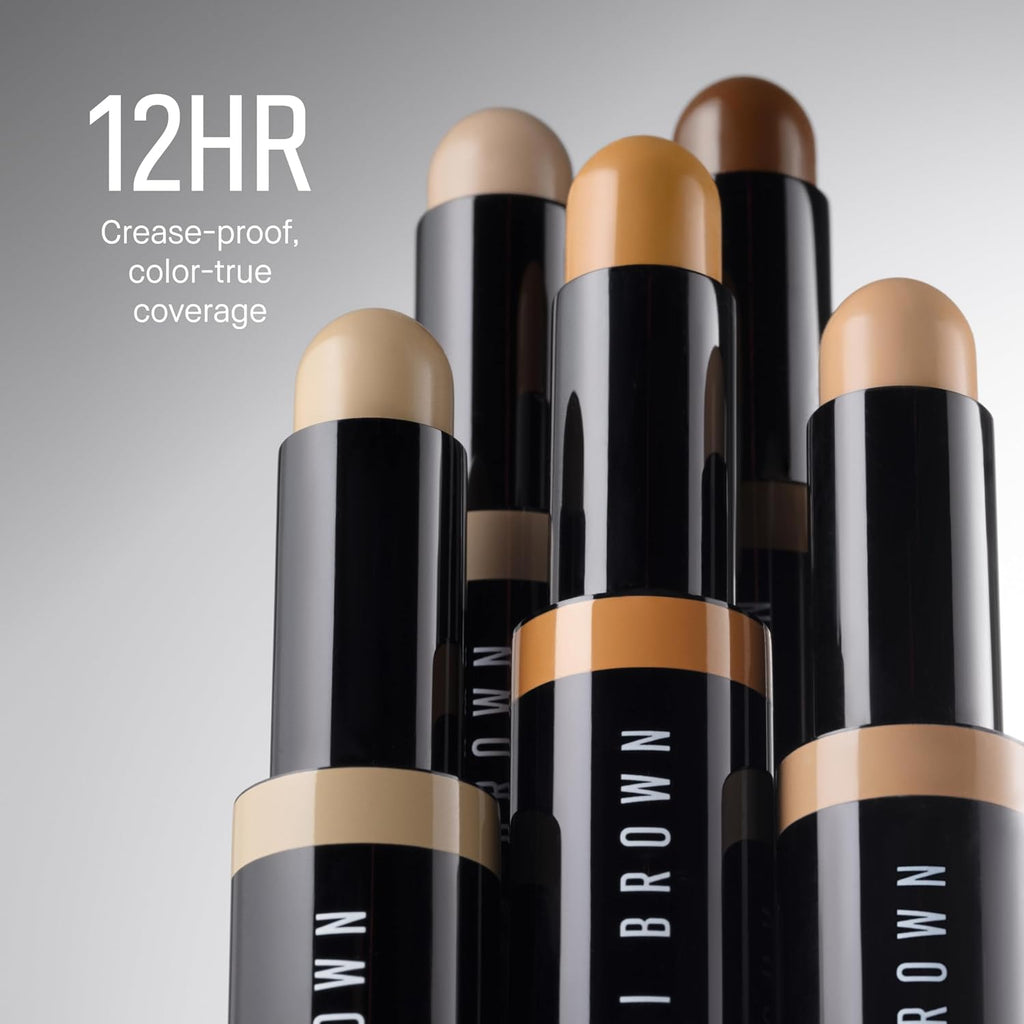 Bobbi Brown Skin Concealer Stick | Long-Lasting Cream Concealer for Dark Circles & Discoloration | 12-Hour Wear, 0.11
