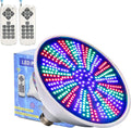 120V 50W LED Color Changing Pool Lights for Inground Pool, Swimming Pool Light Bulb with Remote, E26 Replacement