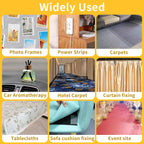 Thin Grid Double Sided Tape Heavy Duty, High Tack Mesh Glue Tape, 1" x 66FT