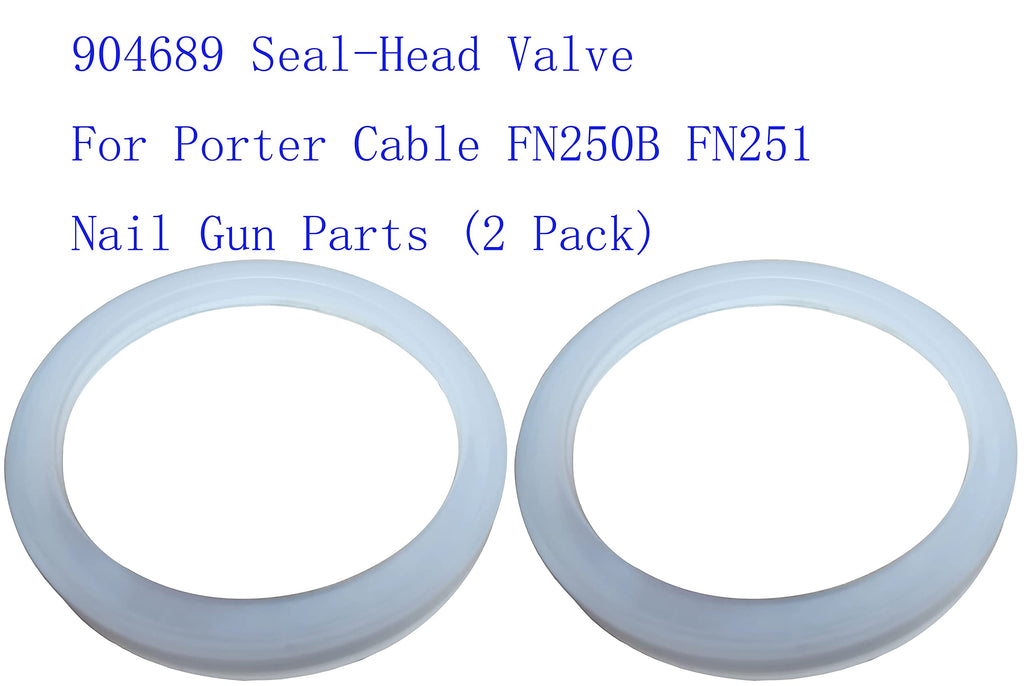 (2 Pack) 904689 Seal-Head Valve For Porter Cable FN250B FN251