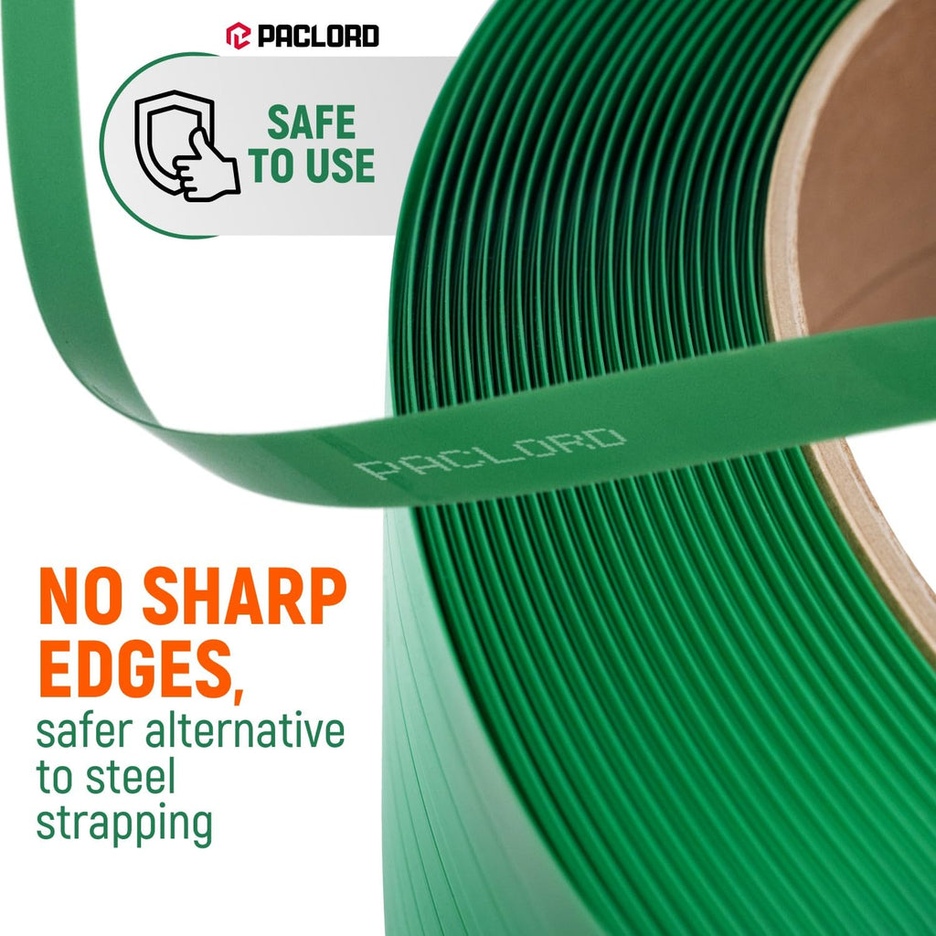 5/8" x 4000' Industrial-Grade Polyester (PET) Strapping Coil