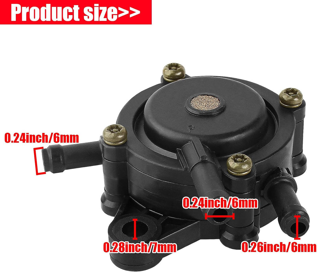 KH-25-393-26-S Fuel Pump Compatible with Kohler KH-24-393-55-S MTD Z-Force RZT XT1 XT2 L S GT SX LX 42 46 50 54 60 42 LT46 LT50 ST54 GX54 SLX50 SLX54 ST54 LE60 SZ48 SZ54 SZ60 PRO Z 100 EFI 7000