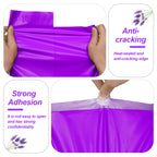 Thank You Poly Mailers 12x15.5 Inch, 50 PCS, Purple