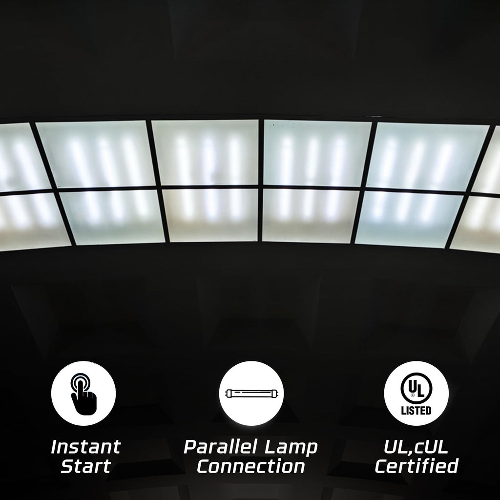 Ballast T8 4-Lamp (6-Pack) Replacement for Robertson