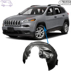 Fender Liner Splash Shield Front Driver Side For 2014-2018 Jeep Cherokee without Off Road Package OEM Direct Replacement 68209679AE