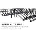 Plier Organizer Rack, 2 Pack, Stores Spring Loaded, Black, 15-Slot Plier Rack, Keep Pliers Organized in Tool Drawer