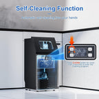 Commercial Ice Machine, 100lbs/24H,45 Cubes/Batch in 11-20 Mins