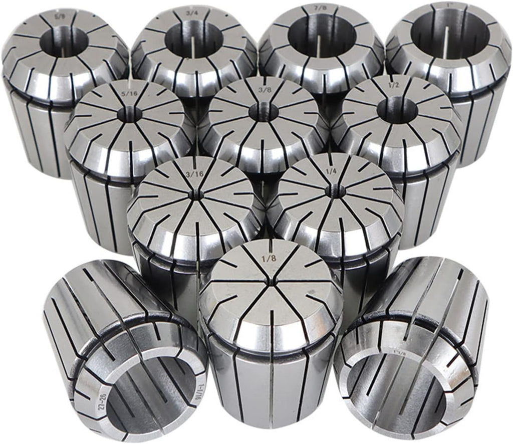 1/8-1-1/8 Inch Spring Collet Set ER40 Spring Collet for