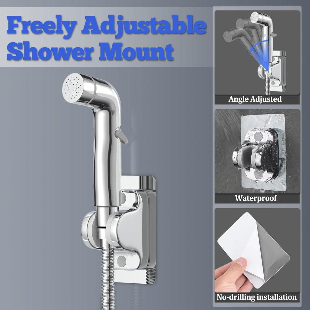 Dog Shower Sprayer Attachment, YDmeet 100 Inch Dog Washing Hose for Fast and Clean Pet Showering, Multifunctional