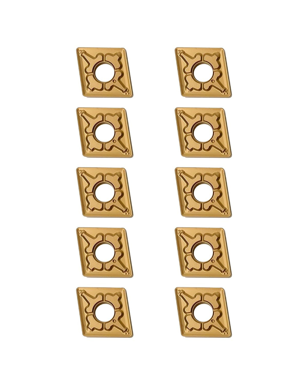 10Pcs Carbide Turning Inserts CNMG431 CNMG120404-TM
