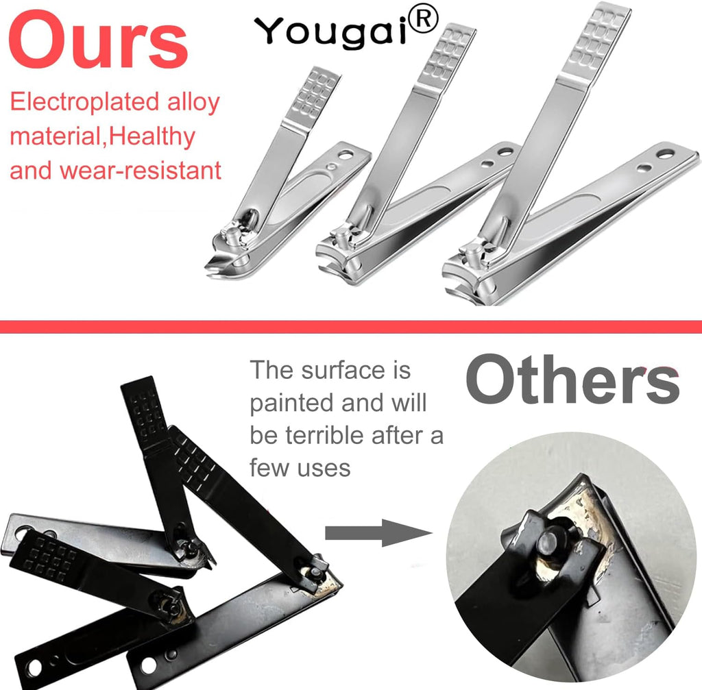 Nail Clippers Set for Men and Womens Gift Manicure Set 18 Pieces Stainless Steel Manicure Kit,Nail Care Tools with