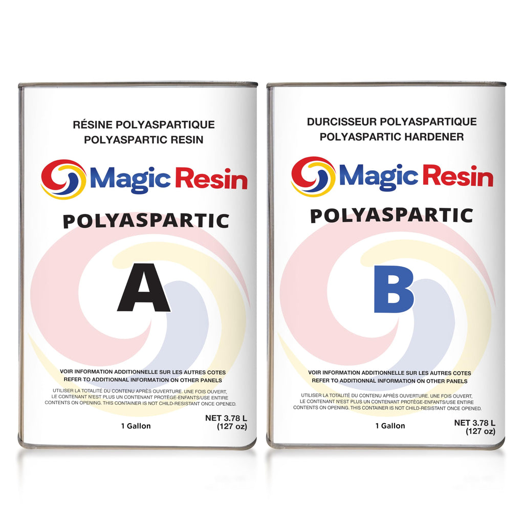 Polyaspartic Aliphatic Polyurea Floor Coating System | Clear & UV Stable | Ultra Durable & Excellent Resistance to