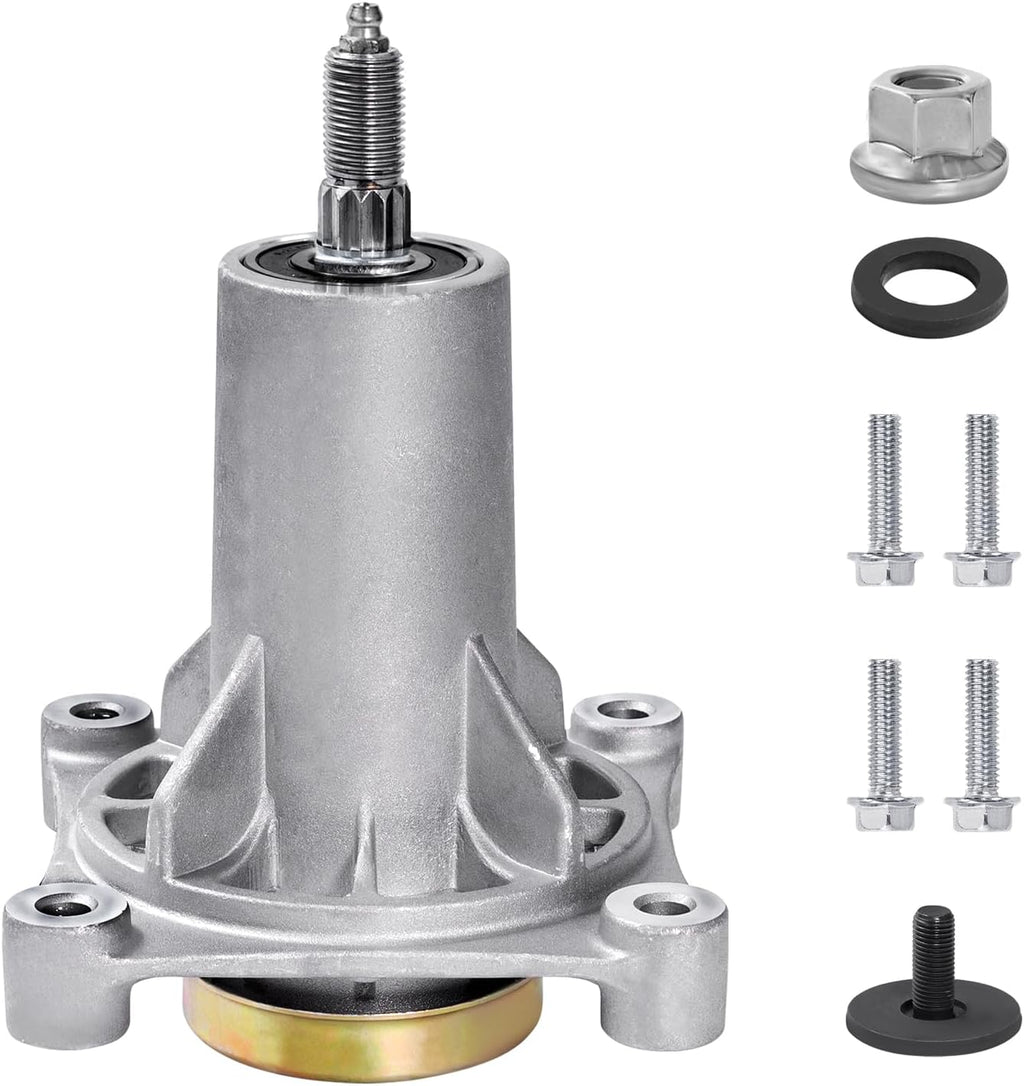 Spindle Assembly for Mower Deck Replace 187292 192870 532187292 532187281 587819701, Mandrel Kit with Bolts Fits
