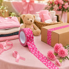 Breast Cancer Awareness Packing Tape, 109 Yard