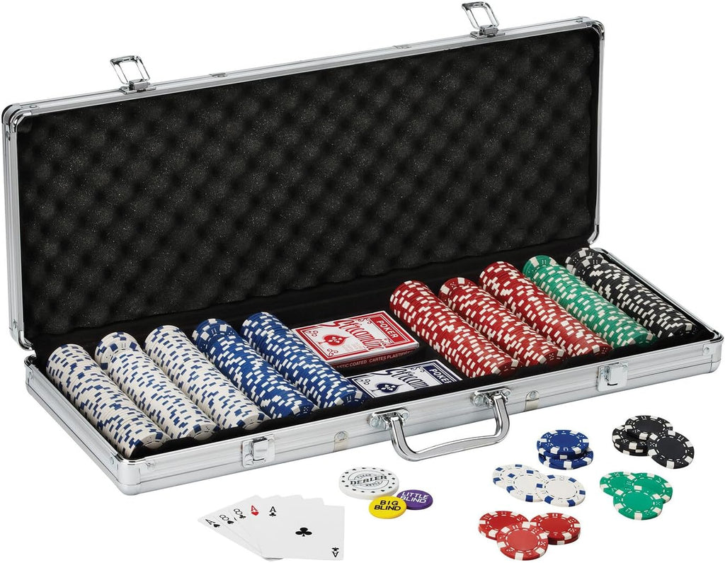 500Ct Texas Hold'em Poker Chip Set