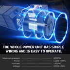 15 Quart Hydraulic Power Unit Electric Hydraulic Pump Voltage AC220-240V