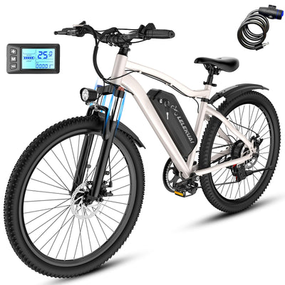 Electric Bike for Adults and Teens, 720W Motor 48V 7.8Ah Removable Battery E-Bike, 25MPH, 50 Miles Range, Lightweight