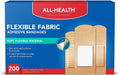 Fabric Adhesive Bandages, Assorted Sizes, 200 Count
