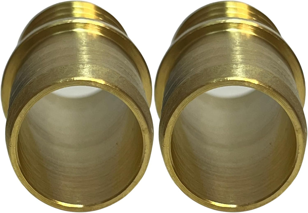 2PCS Brass Hose Barb Splicer 3/4" by CX WONDERLAND