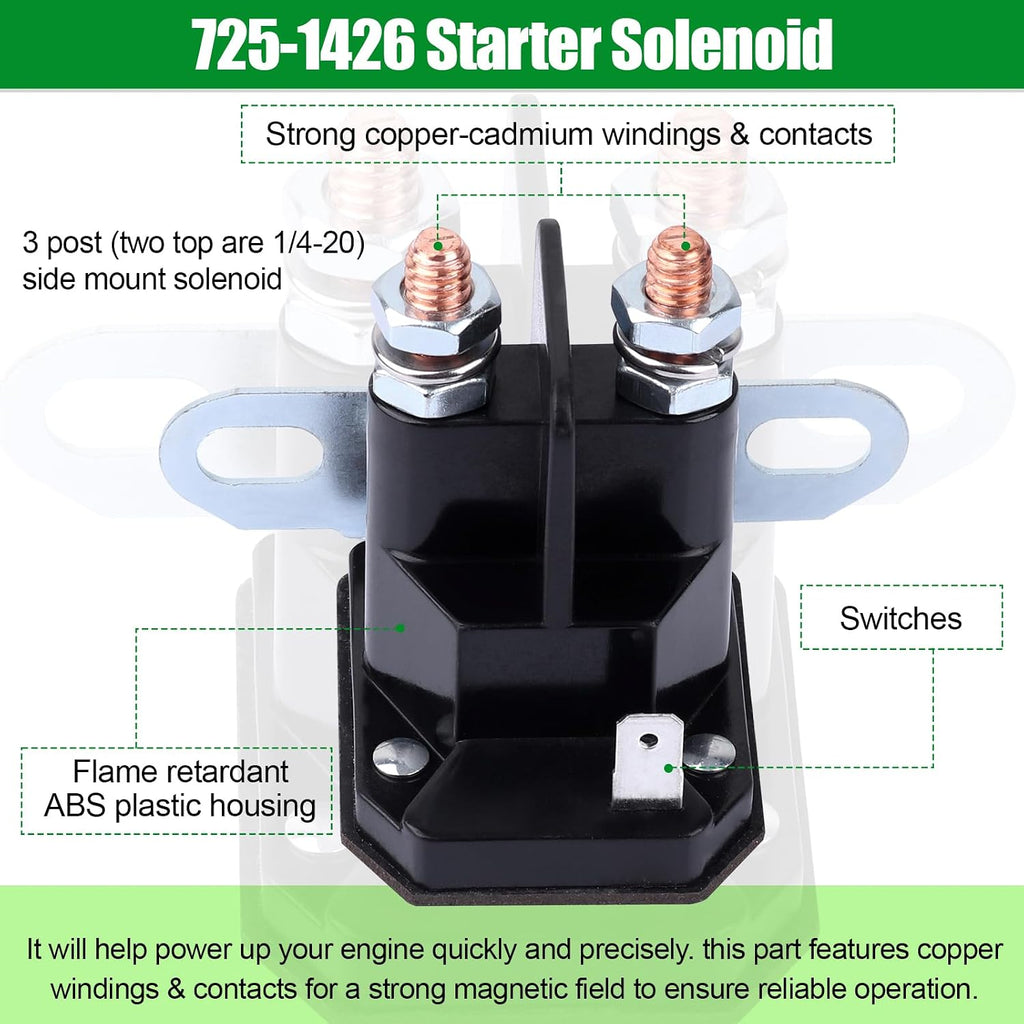 dh Starter Solenoid fits MTD Cub Cadet 725-1426 925-1426A Wsry